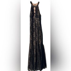 Laura full length lace evening gown